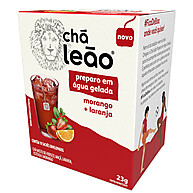 Chá Leão Água Gelada: Refresque-se com Morango e Laranja! - imagem 2