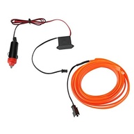 Luz de LED Fria Laranja para Carro 12V - Ilumine seu Veículo com Estilo e Flexibilidade (2m) - imagem 5