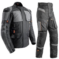 Conjunto Moto Texx Jaqueta Parka Calça Armor Impermeável (Laranja, M) - imagem 1