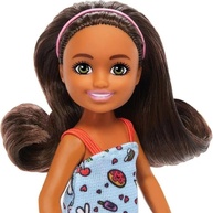 Barbie Chelsea Estilosa: Vestido Azul e Sapatos Laranja - imagem 2