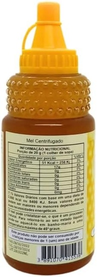 Mel Puro - Bisnaga 500 g - Apiário Melbee (Florada Laranjeira) - imagem 2