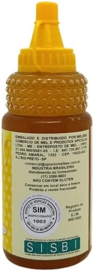 Mel Puro - Bisnaga 500 g - Apiário Melbee (Florada Laranjeira) - imagem 3