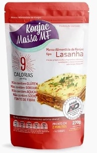 Kit 3 Konjac Massa Longa: Fettuccine, Lasanha, Penne - imagem 2