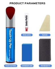 Kit de Tinta de Retoque Chevrolet - Cor Vermelha Cajun - Reparo Profissional de Arranhões e Lascas - imagem 3