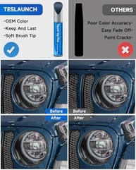 Tinta de Retoque para Jeep - Cor Azul Ardósia PBF/TBF | Reparo Profissional de Arranhões e Lascas - imagem 3