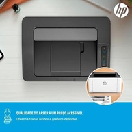 Impressora HP Laser 107w Tecnologia de impressão Laser Wi-Fi. Impressora para Pequenas e médias empresas. Conectividade:USB 2.0 de alta velocidade (4ZB78A) - imagem 4