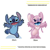 Kit Festa Lilo e Stitch – 2 Totens 30cm MDF Laser - imagem 1