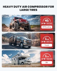 Compressor de Ar Lasfit X4 Off-Road 2025: Potência e Rapidez para Seu Veículo Pesado - imagem 4