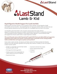 Pasta Last Stand Lamb & Kid 15 g DBC Ag Product Inc., preta - imagem 4