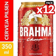 Pack Cerveja Brahma Lata 350ML - com 12 unidades - imagem 4