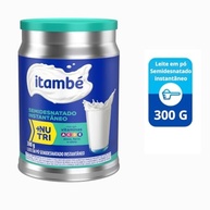 Leite em Pó Semidesnatado Instantâneo Itambé Nutri Vitaminas Lata 300g - imagem 4