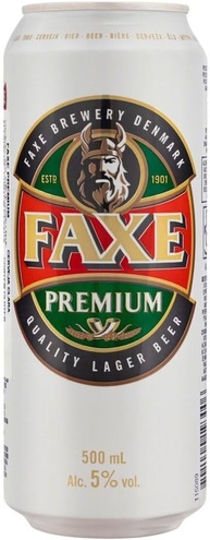 Cerveja Faxe, Premium, Lata, 500ml 1un - imagem 1