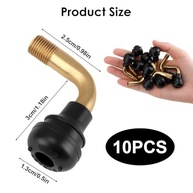 10 Hastes de Válvula 90° Latão PVR70 para Moto, Scooter, ATV e Mais - Vedação Perfeita - imagem 4