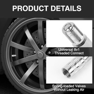 Kit 8 Extensores de Válvula de Pneu 39mm/25mm em Latão - Acesso Fácil e Durabilidade para Carro, Moto e Caminhão - imagem 5