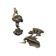 Estatueta de Guindaste em Latão - Decoração Artesanal Criativa para Mesa - imagem 5