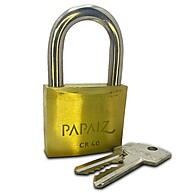 Cadeado Papaiz 40mm: Segurança e Durabilidade em Latão - imagem 1