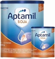 2 Latas - SOJA Fórmula Infantil Em Pó Danone 800 gr - imagem 1