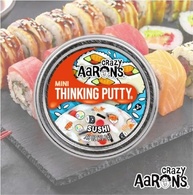 Matty's Toy Stop Crazy Aaron'S Putty Mini Latas Ketchup E Mostarda, Pickleball E Sushi Conjunto de Presente Pacote com 3 (13,3 G Cada) - imagem 5