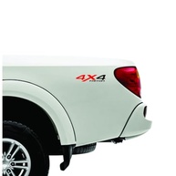 Kit 2 Adesivos 4x4 Mitsubishi L200 Triton Lateral - Estilo e Personalidade Off-Road - imagem 2