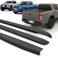 Kit Protetor de Caçamba L200 Triton 2017-2024: Aba Lateral e Tampa Traseira Anti-Risco - imagem 1