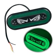 Luz de Marcação Lateral LED Verde Alta Visibilidade 12V/24V - Segurança e Estilo para Caminhões e Motos - imagem 3