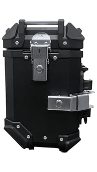 Bau Lateral Para Motos 36L Alumínio Preto (Par) - Segurança e Estilo na Sua Jornada - imagem 3