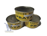 3 Latas De 300g - Manteiga Sem Sal - Laticínio Prata - imagem 3