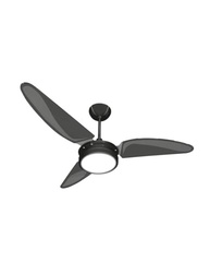 Ventilador de Mesa Laura 127V com Design Moderno e Luz LED Branco Frio - imagem 1