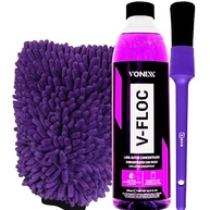 Kit Completo Lava Carro V-Floc 500ml Vonixx: Limpeza Impecável + Luva e Pincel Zacs - imagem 2