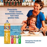 Girando Sol Detergente Lava-Louças Coco 500ml - Limpeza Eficiente e Perfumada - imagem 3