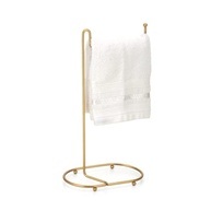 Porta Toalha de Bancada Dourado Fosco | Design Elegante para Banheiro e Lavabo - imagem 2