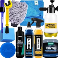 Kit Completo Lavagem Moto e Carro Vonixx + Vintex: Brilho e Proteção Profissional - imagem 1