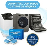Kit 10 Pastilhas Limpa Máquinas de Lavar Roupas - Efervescentes e Antibacterianas - imagem 3