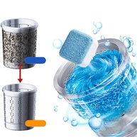 Kit 10 Pastilhas Efervescentes Antibacterianas para Máquina de Lavar - Limpeza Profunda e Desinfecção Total - imagem 5