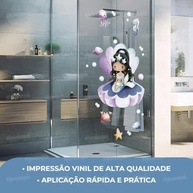 Adesivo Infantil Fundo do Mar Lavável - Seguro e Divertido para Box, Banheiro e Quarto - imagem 3