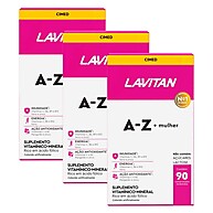 Lavitan AZ Mulher: Kit 3x90 Comprimidos - imagem 1