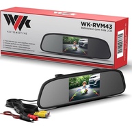 Espelho Retrovisor com Tela LCD 4.3" para Câmeras: Segurança e Tecnologia no seu Carro - imagem 1