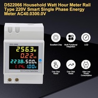 Medidor de Watt-hora D52-2066: Controle Total do Consumo Elétrico com Display LCD Avançado - imagem 4