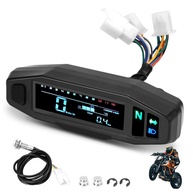 Odômetro Digital LCD Universal para Motocicleta: Velocímetro, Hodômetro e Tacômetro Completo - imagem 1
