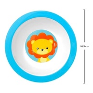 Kit Papinha Leãozinho Buba - 2 Pratinhos + Garfo e Colher Inox Infantil - imagem 3