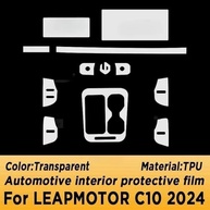 Proteção Essencial para LEAPMOTOR C10 2024: Película TPU Transparente Antiarranhões - imagem 3