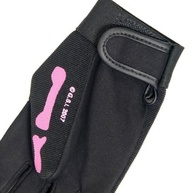 Hot Leathers Luvas femininas rosa esqueleto mecânico - imagem 5