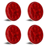 Luz Traseira LED 10cm Vermelha 12V - Segurança e Durabilidade para seu Veículo - imagem 2