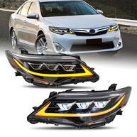 Faróis de LED HCMOTIONZ para Toyota Camry XV50 (2012-2014): Iluminação Superior com Animação de Inicialização e Seta Sequencial - imagem 1