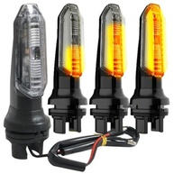 Kit 4 Piscas de LED Seta Sequencial Stallion para Moto Honda: Twister, Titan, Fan, Star 160 - Design Moderno e Segurança - imagem 2