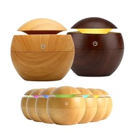Umidificador de Ar Ultrassônico com Difusor de Aromas LED 7 Cores - Design em Madeira para Ambientes Relaxantes - imagem 4
