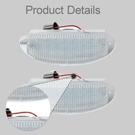 2x Lâmpadas LED para Placa de Licença: Iluminação Potente e Durável - imagem 5