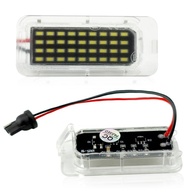 Luz de Placa LED 6500K para Ford e Jaguar - Iluminação Branca e Moderna - imagem 1