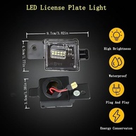 Luz de Placa LED para Chevrolet Silverado e GMC Sierra 1500/2500HD/3500HD (2015-2025) - Iluminação 6000K Branca - imagem 4