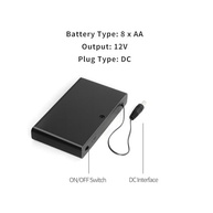 Pacote 2 Baterias 12V LED Neon: Alimentação Portátil Sem Fios | Suporte 8 Pilhas AA - imagem 4